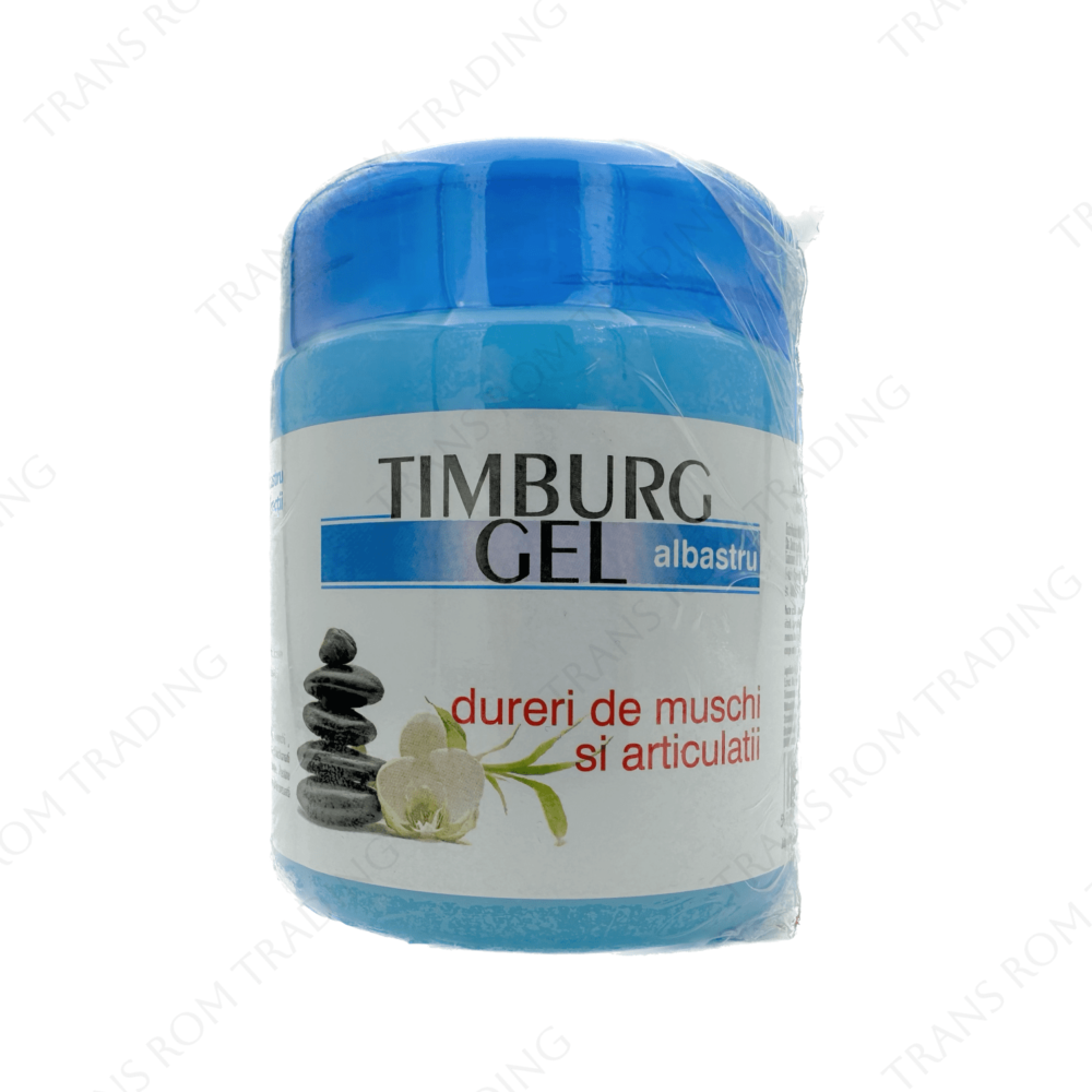 Timburg Gel Albastru pentru dureri musculare și articulare, 500ml, Bingo SPA