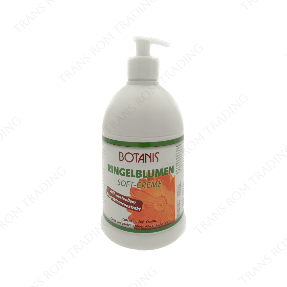 Cremă Soft Gălbenele Botanis, 500ml cu pompiță, Glancos Cosmetics