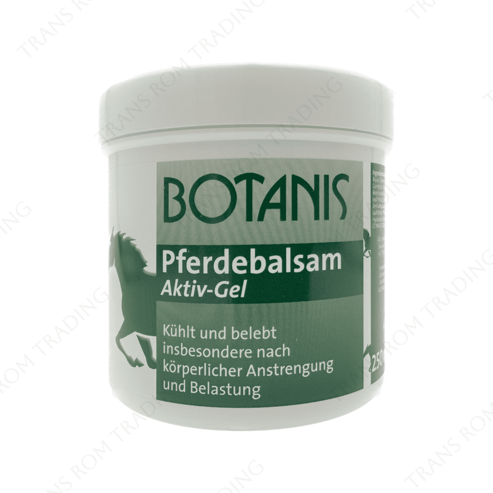 Pferdebalsam Aktiv Gel Botanis, 250ml, Glancos Cosmetics
