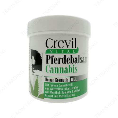 Gel Puterea Calului cu Canabis, 250ml, Crevil Cosmetics