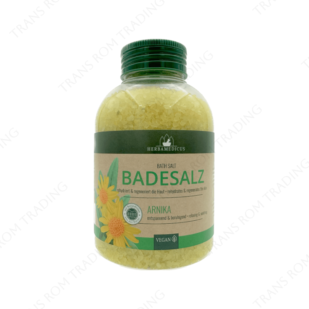 Sare de baie cu Arnică, 575g, Herbamedicus