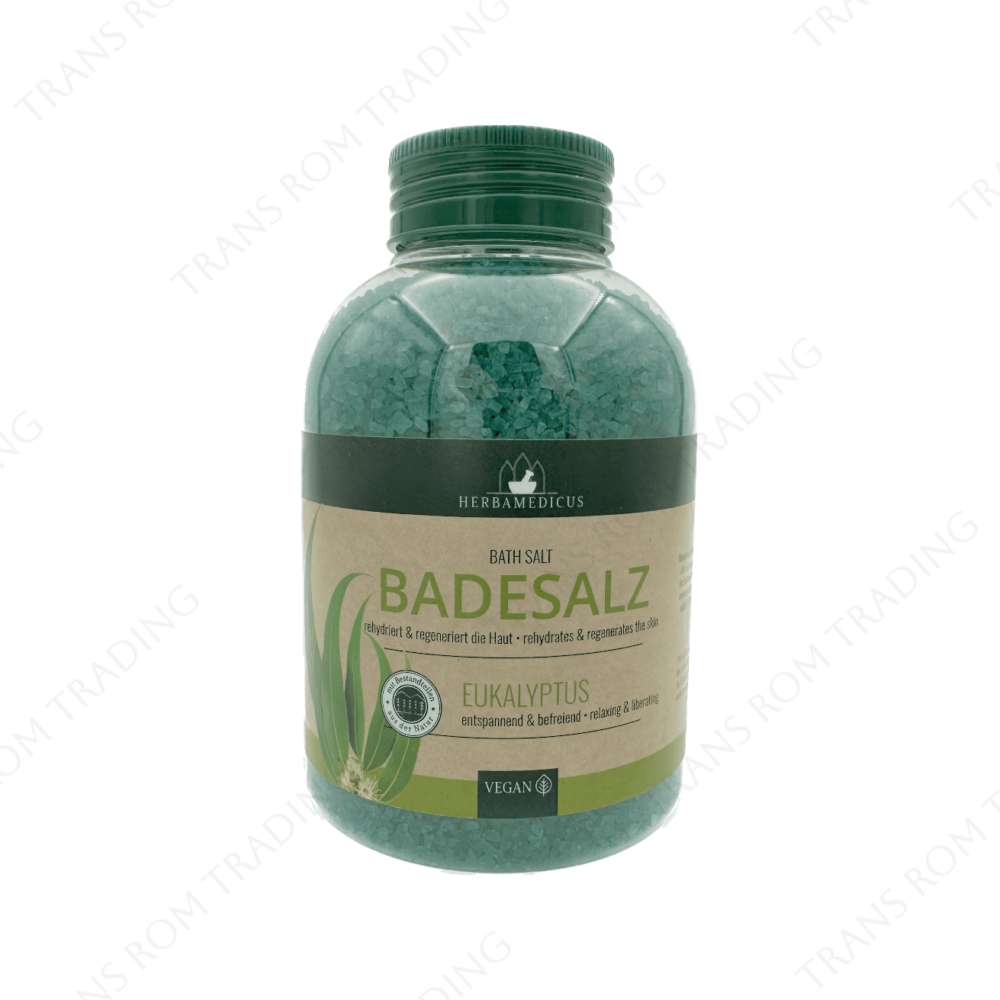 Sare de baie cu Eucalipt, 575g, Herbamedicus