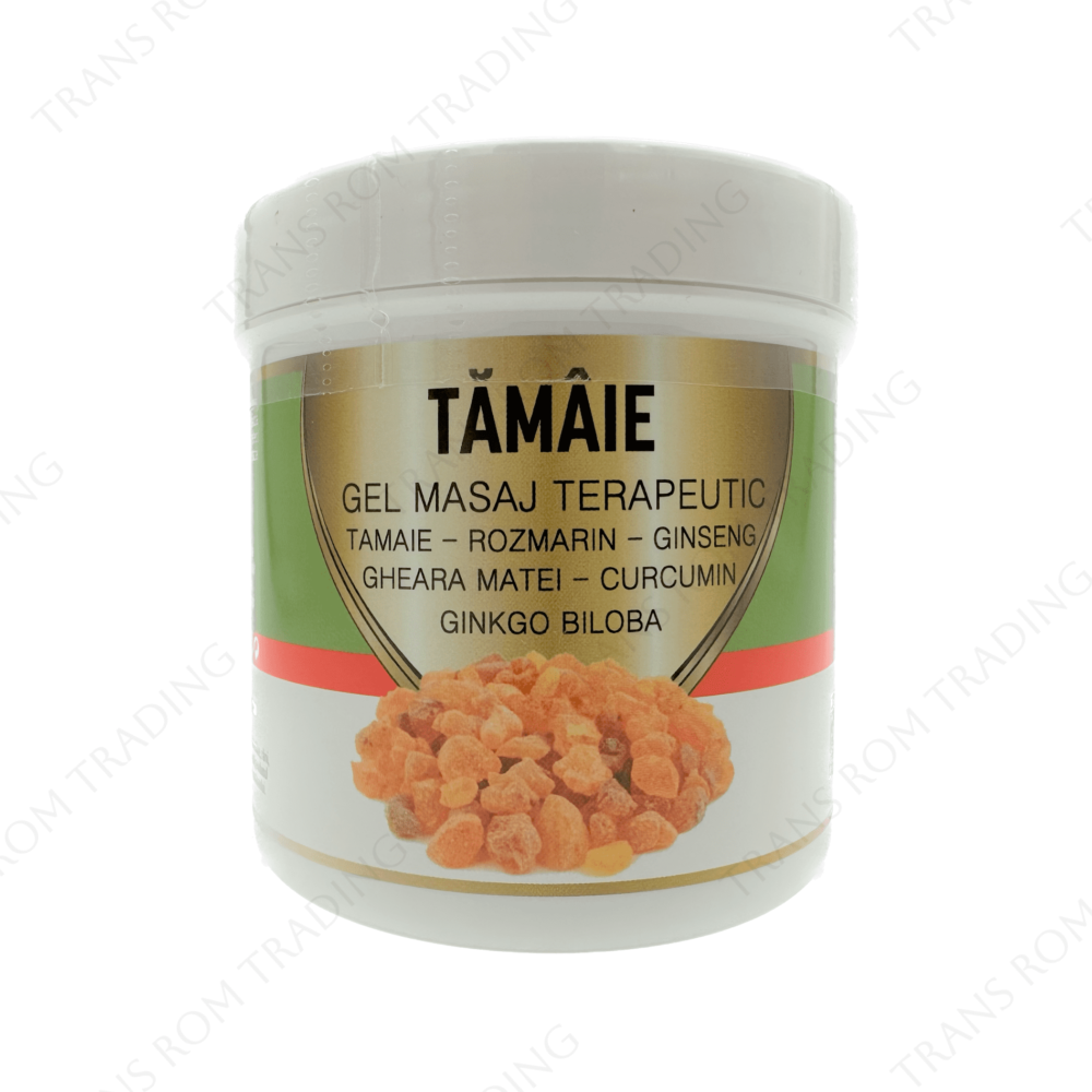 Gel pentru masaj terapeutic cu Tămâie, Rozmarin, Ginseng, Gheara mâței, Curcumin și Ginkgo biloba, 275ml, Praemium
